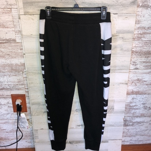 Pink Victoria's Secret black and gray sweatpants pink vs jogger pants sm… - Picture 5 of 5